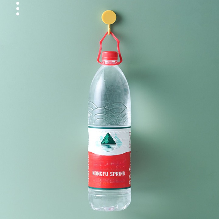 Lot de 10 Crochets de Couleur Auto-Adhésifs