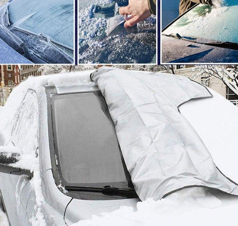 TOP VENTES I Protège Pare-Brise Aimanté Anti givre et neige