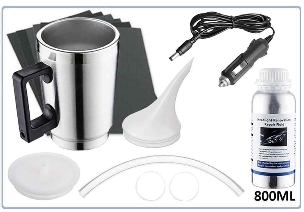 Kit complet Rénovateur de phares