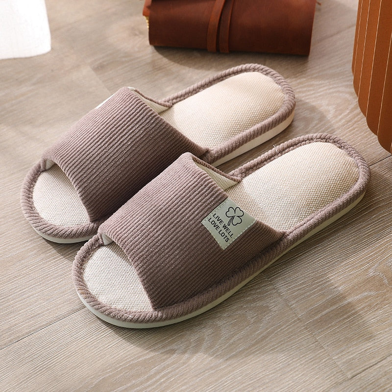 Claquettes d'Hiver en Velours