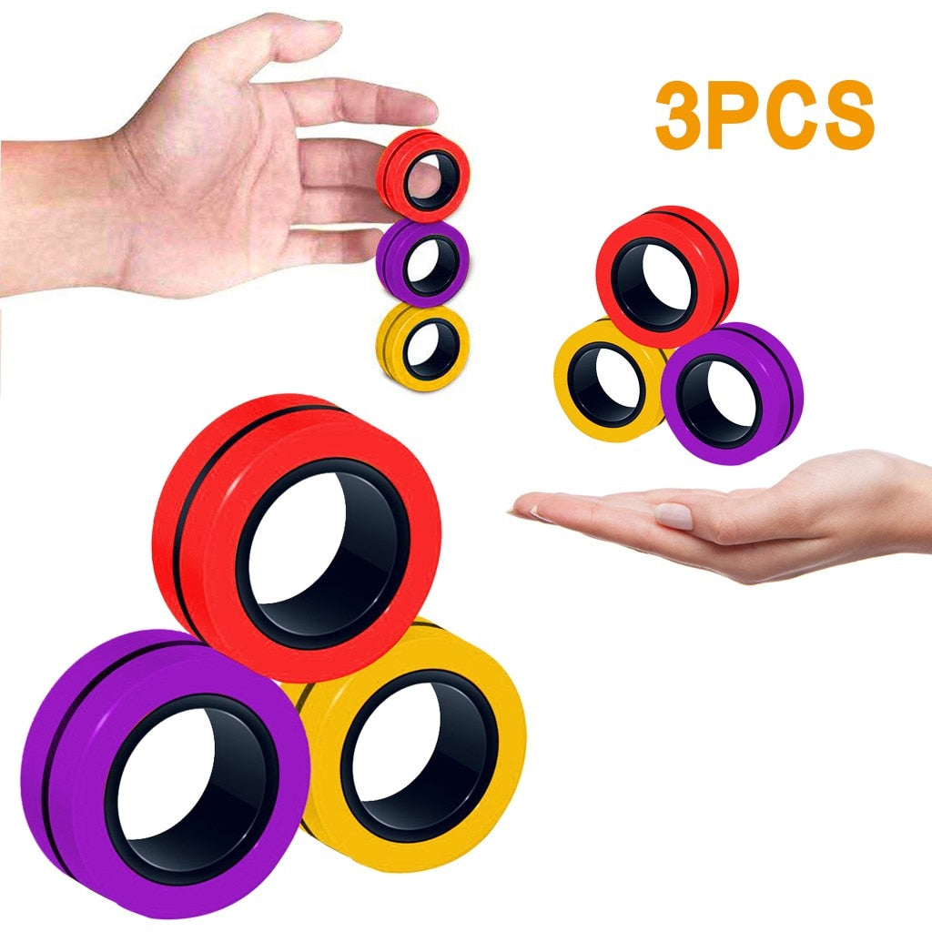 Magnetic circles anti stress