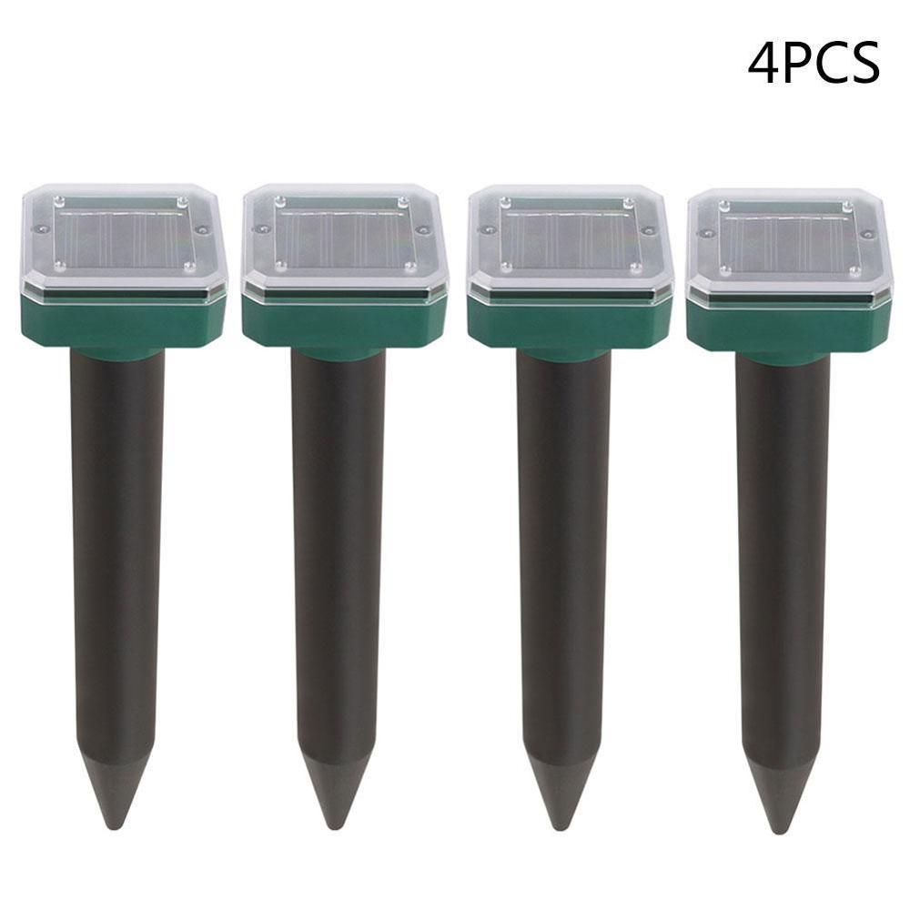 Lot de 4 Répulsifs solaires anti taupes