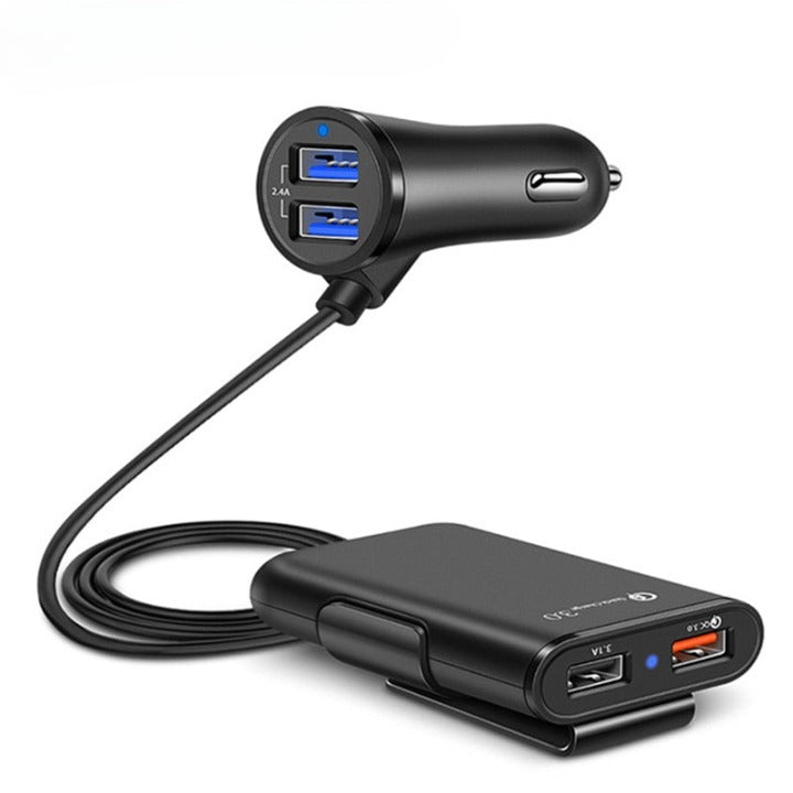 Chargeur 4 ports USB pour voiture