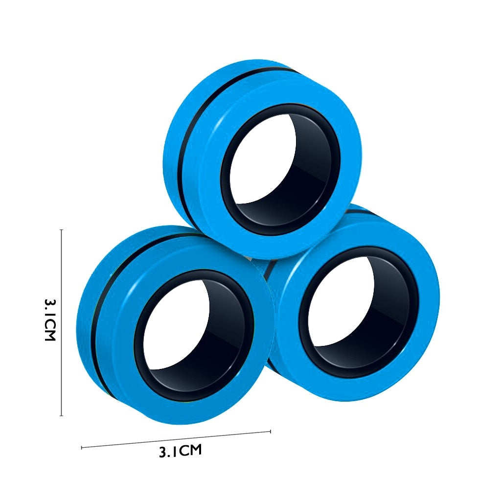 Magnetic circles anti stress
