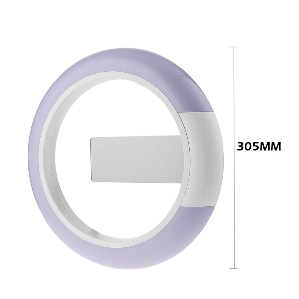 Veilleuse murale avec horloge numérique