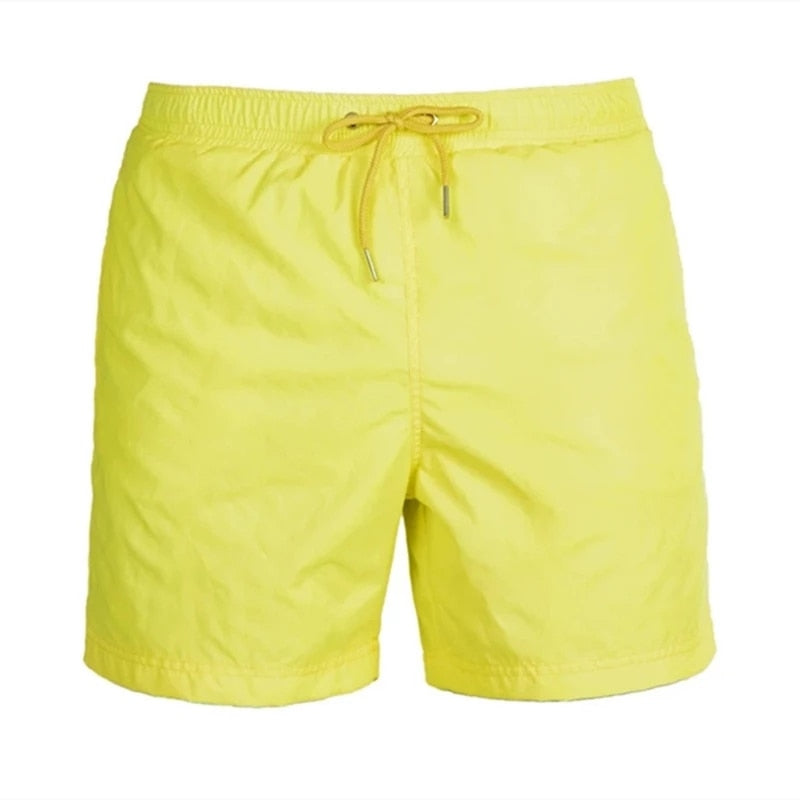 Short de bain couleur changeante