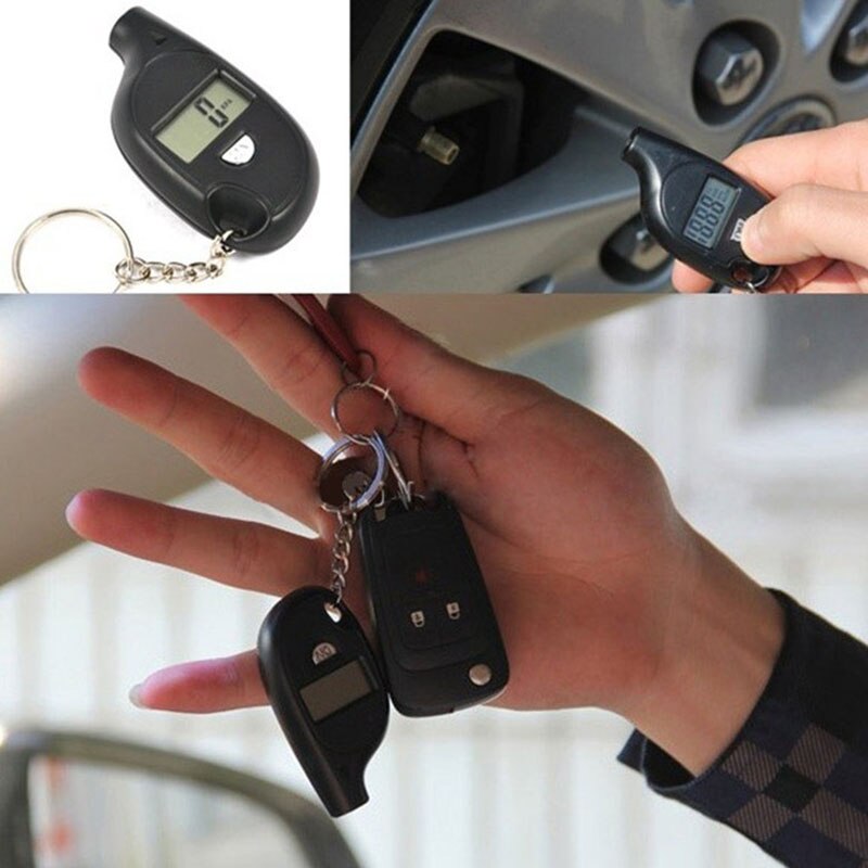 NOUVEAU - Porte clé lecteur de pression de pneu