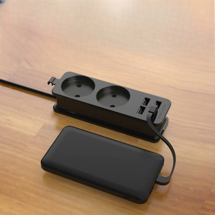 Multiprise 1.5m - Prises et USB