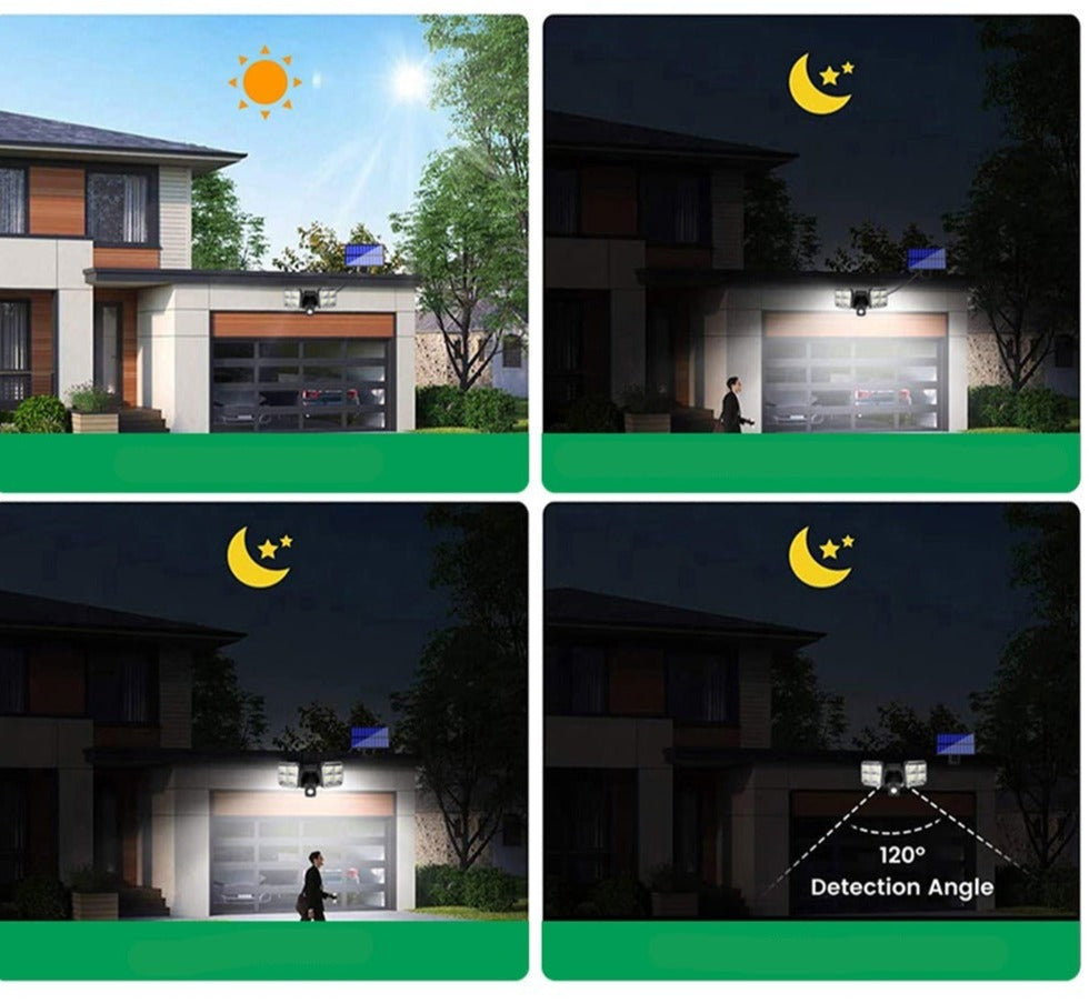 Applique LED solaire