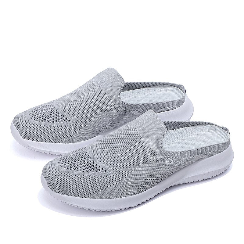 Mules d'été respirantes en maille