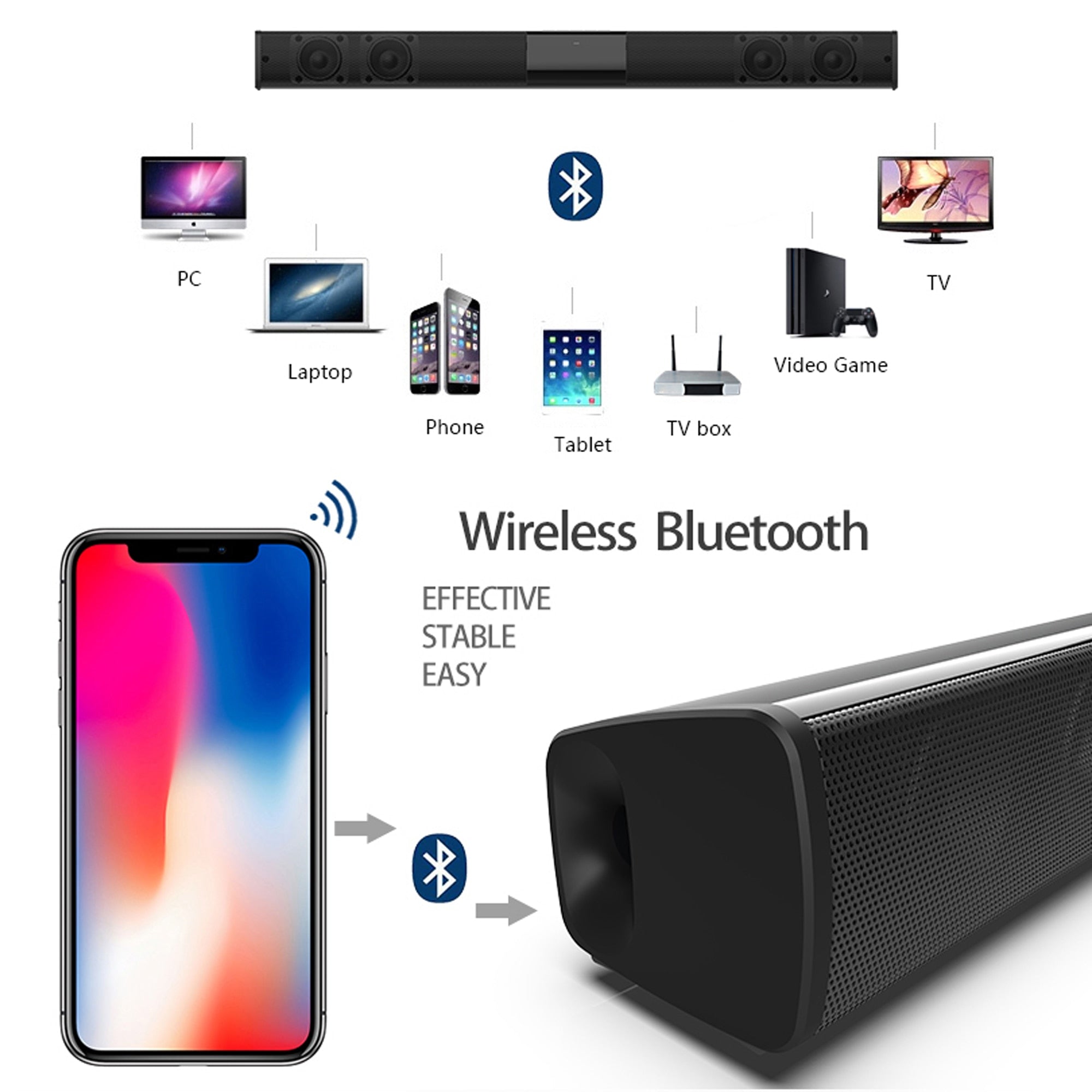 NOUVEAU - Home Cinema Bluetooth