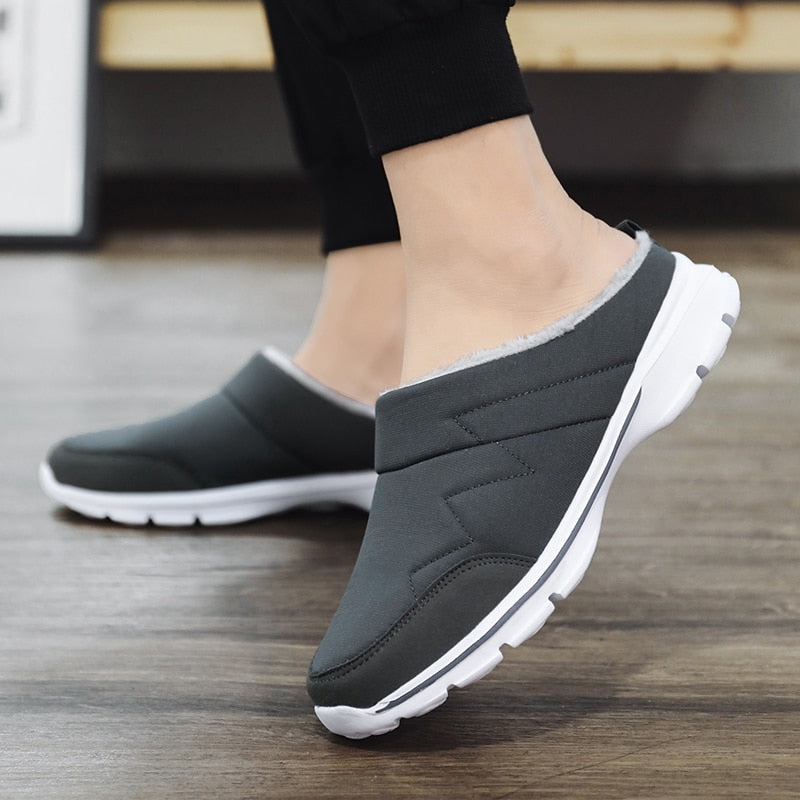 Mules Fourrées Antidérapantes et Waterproofs