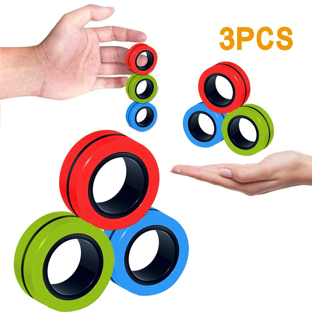 Magnetic circles anti stress
