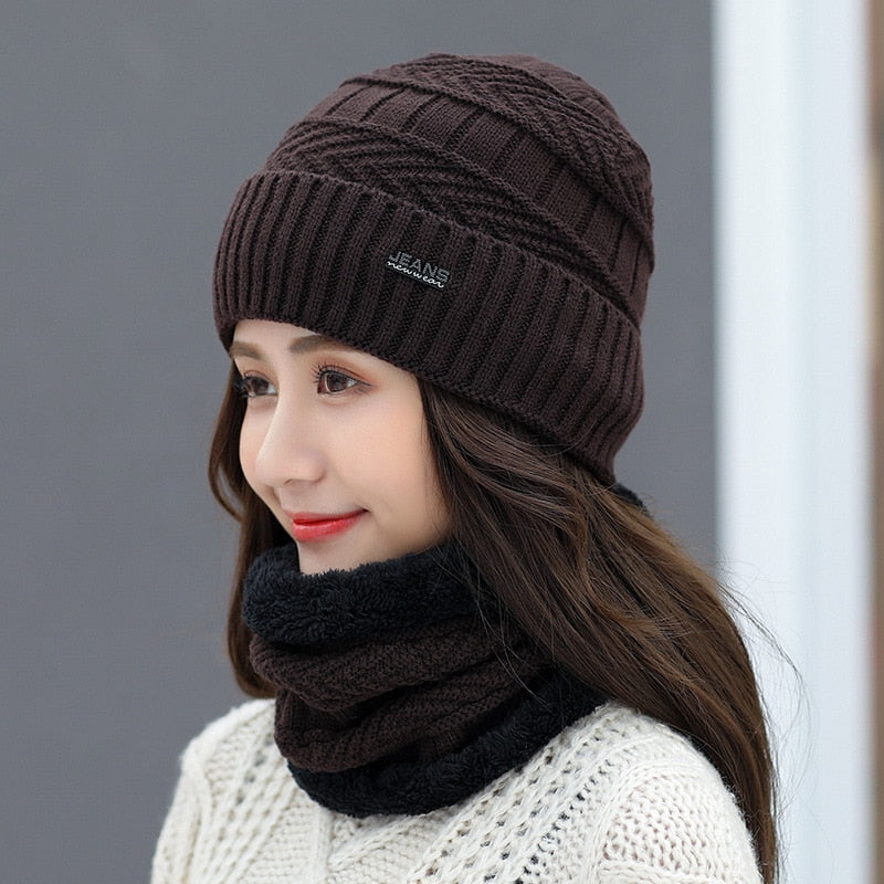 TOP VENTE I Pack Hiver - Bonnet & Écharpe