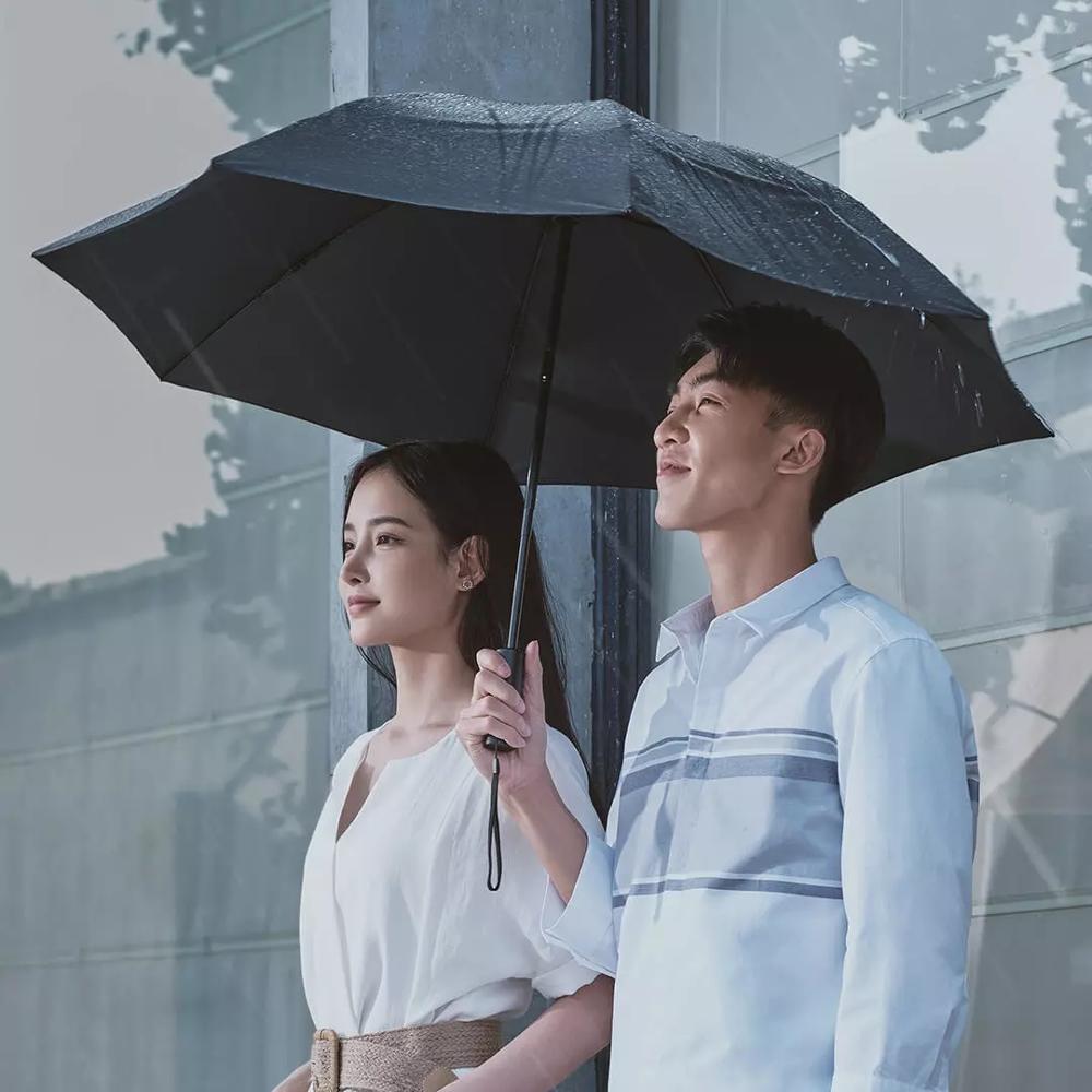 Parapluie réversible avec lampe LED