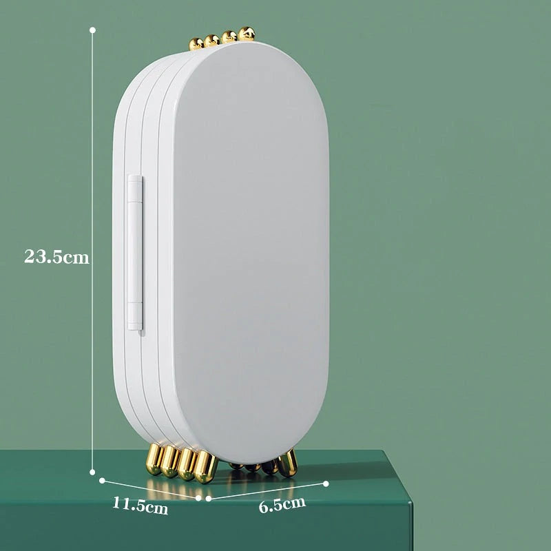 Boîte à bijoux pliable