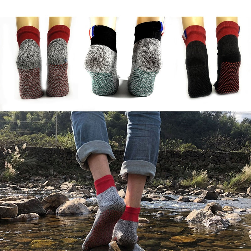 Chaussettes antidérapantes tout terrain