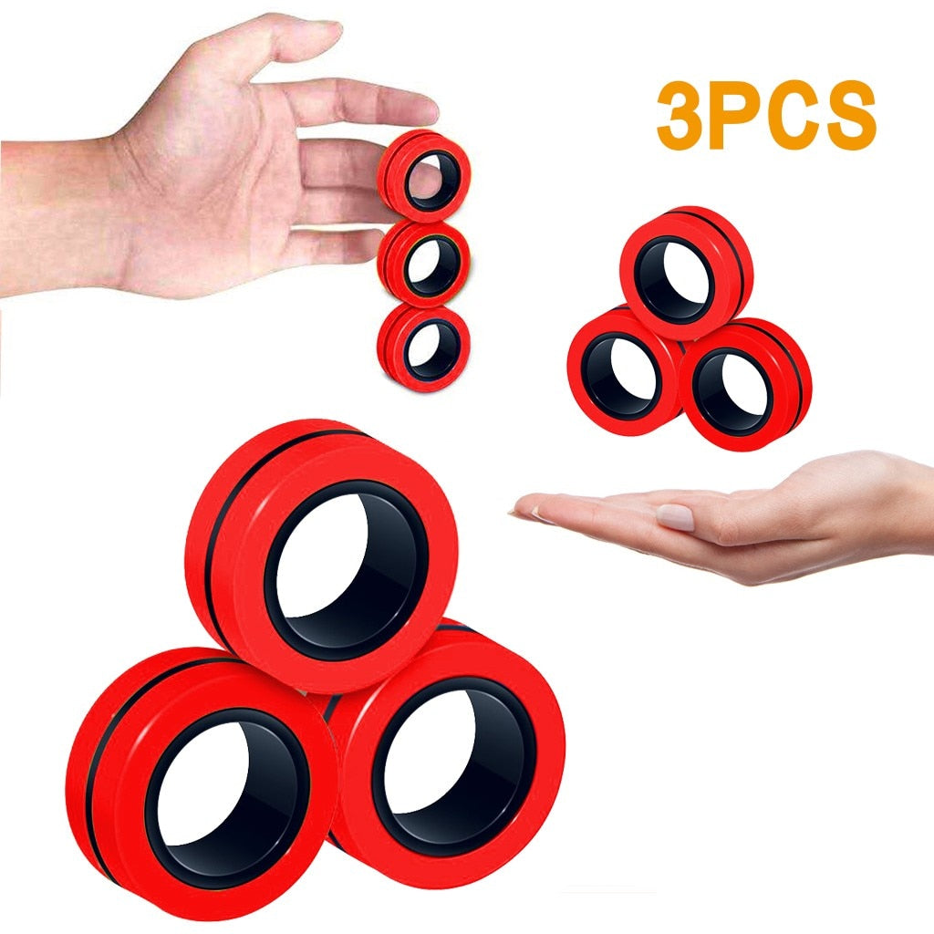 Magnetic circles anti stress