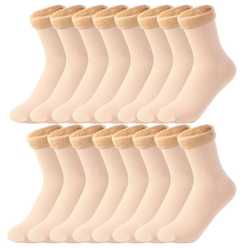 Lot de 8 Chaussettes Thermiques