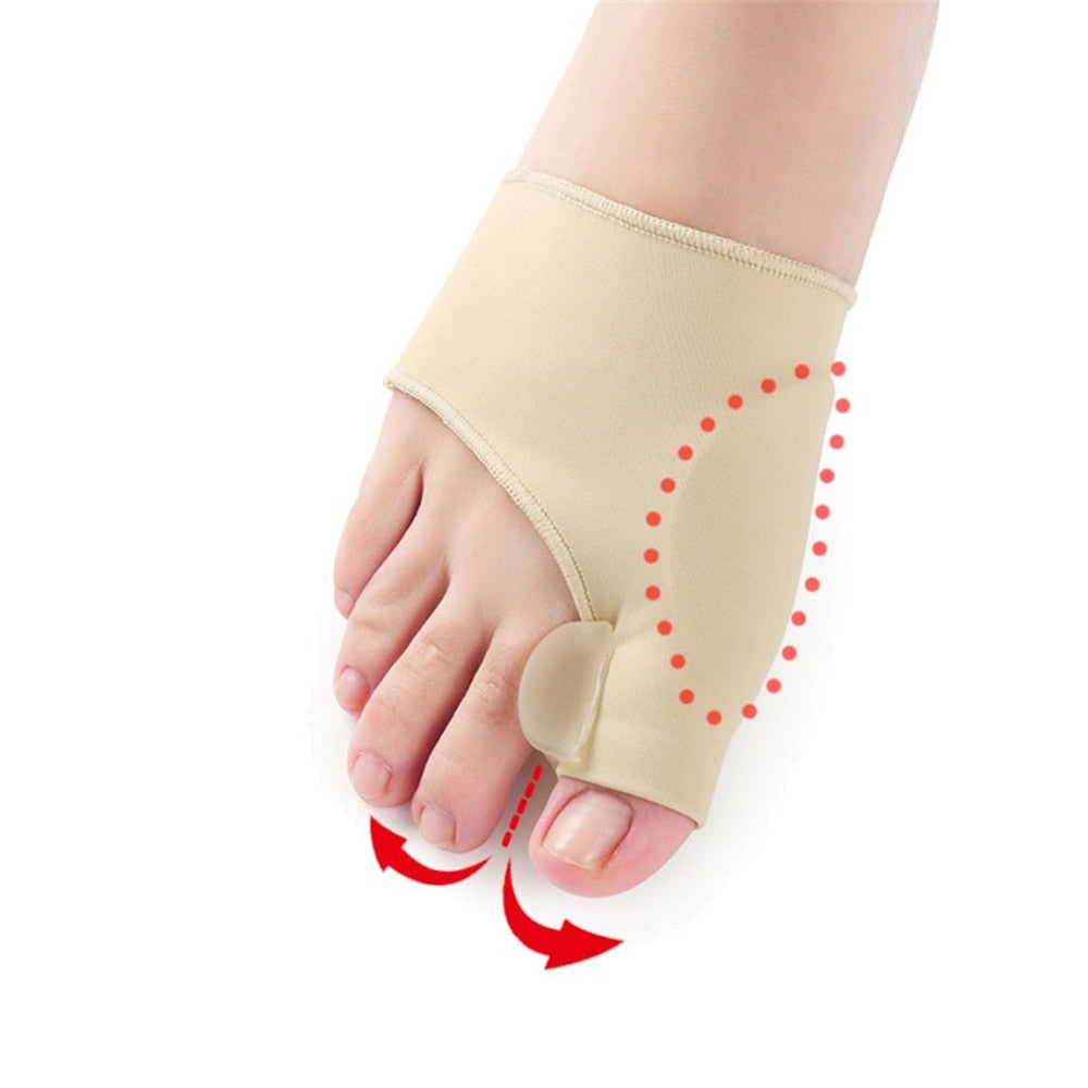 Paire correctrice pour hallux valgus