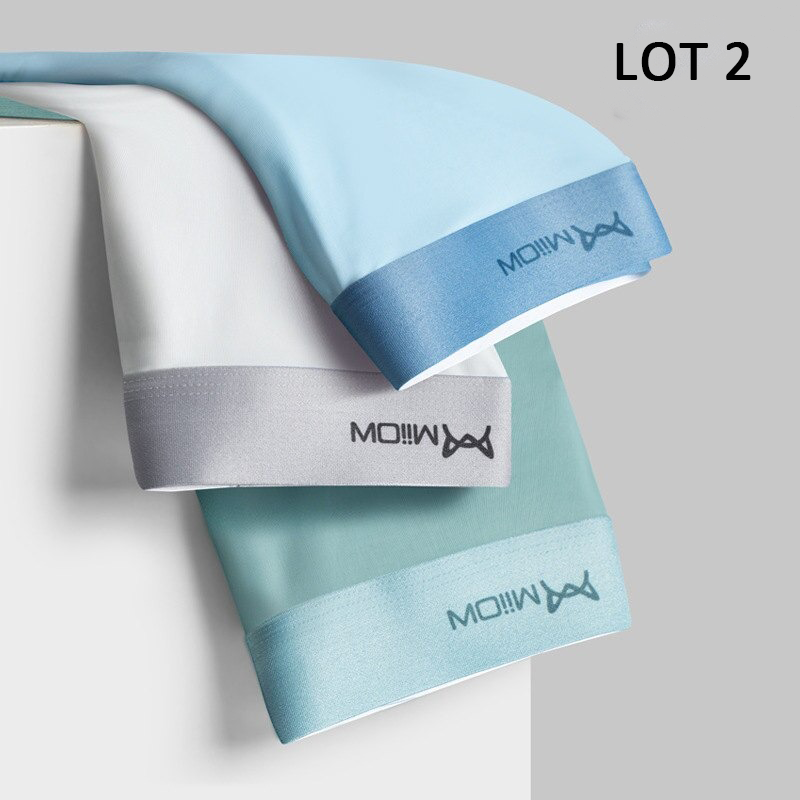 Lot de 3 Boxers Seconde Peau