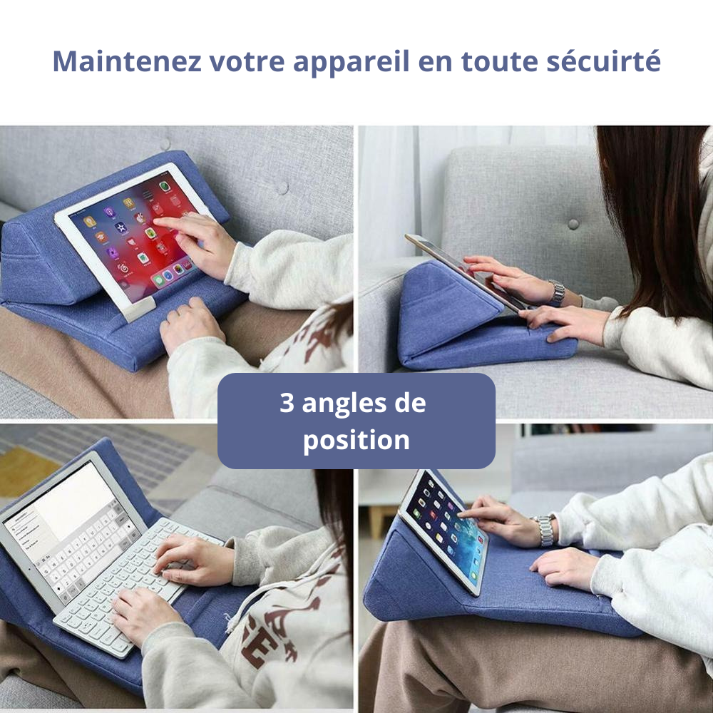 NOUVEAU - Coussin support de tablette
