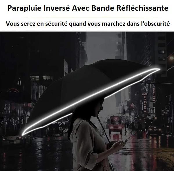 Parapluie Réversible avec Lampe intégrée