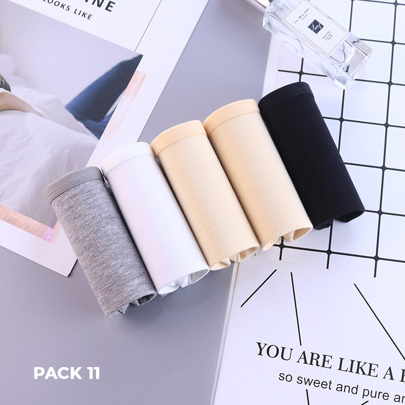 Lot de 5 Culottes en Coton