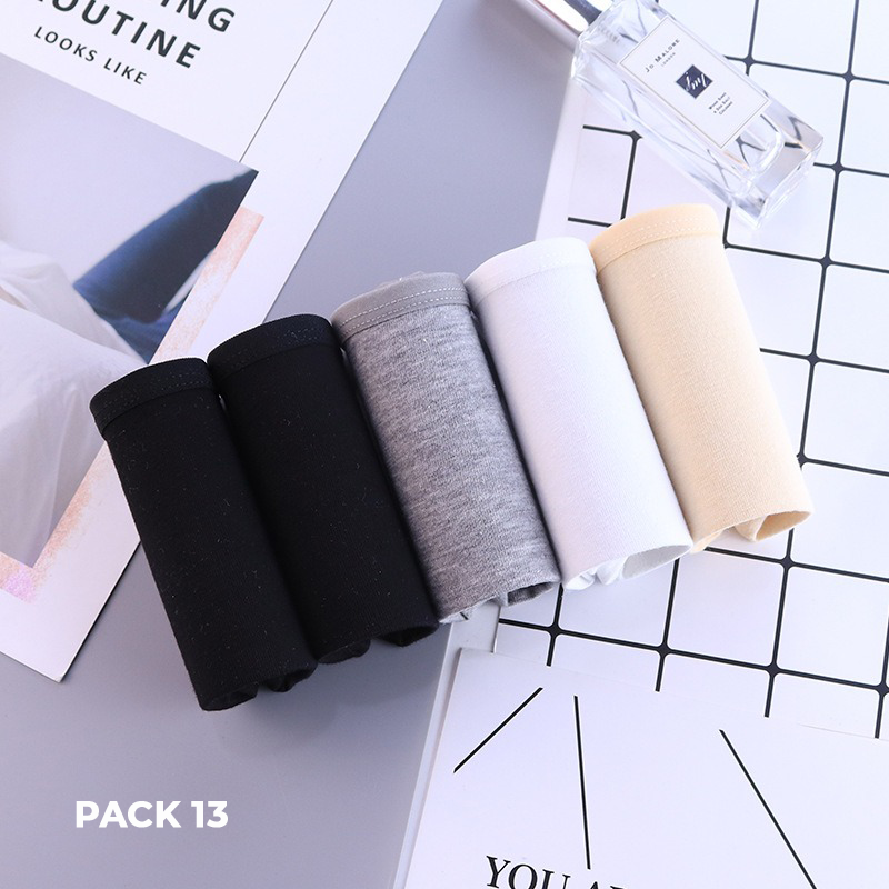 Lot de 5 Culottes en Coton