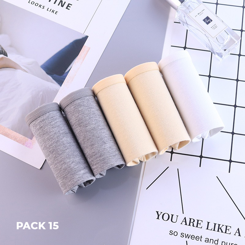 Lot de 5 Culottes en Coton