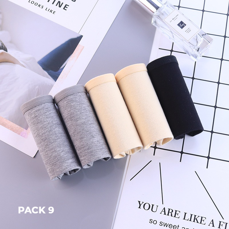 Lot de 5 Culottes en Coton