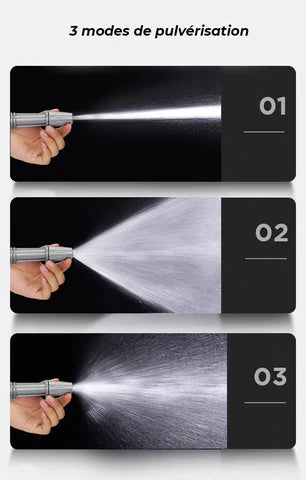 Pistolet haute pression 2 en 1