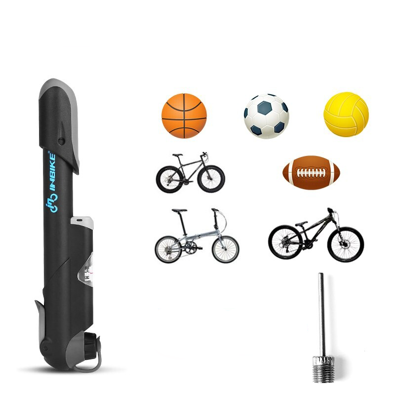 Mini pompe à vélo à manomètre