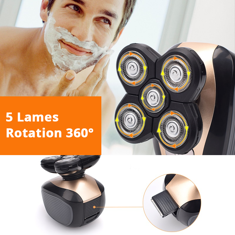 Rasoir électrique 5 en 1