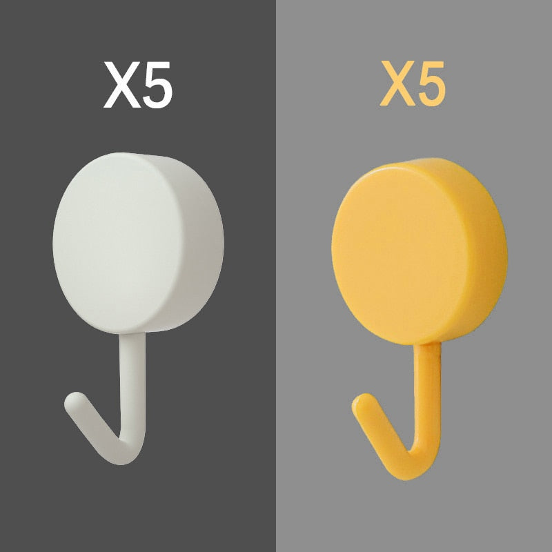 Crochets de Couleur Auto-Adhésifs