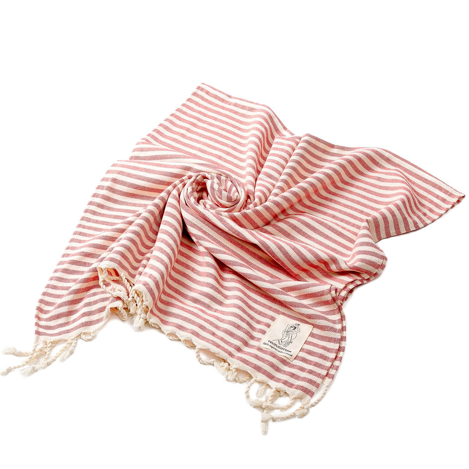 Serviette de plage 100% coton avec son sac à dos
