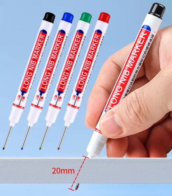 Ensemble de 6 Stylos Marqueurs à Tête Longue