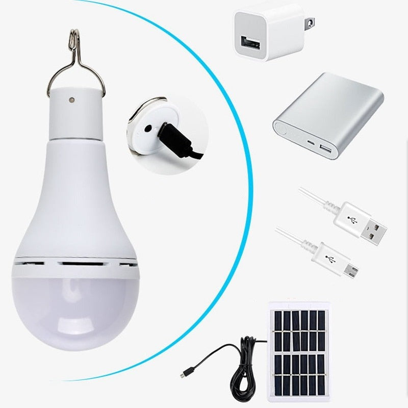 Ampoule LED Solaire avec Télécommande