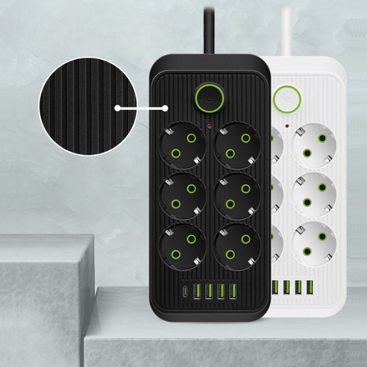 Multiprise - Prises Standards + USB + USB-C