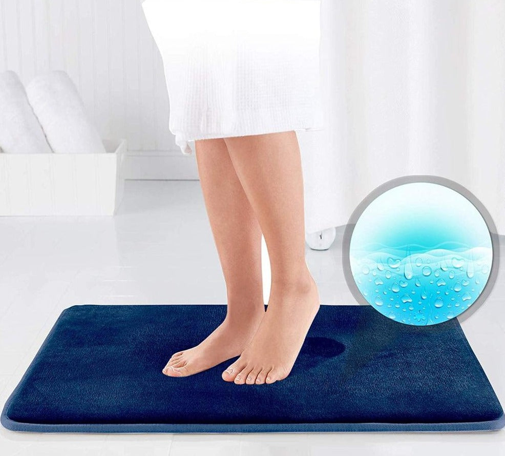 Tapis de Bain Moelleux et Ultra Absorbant