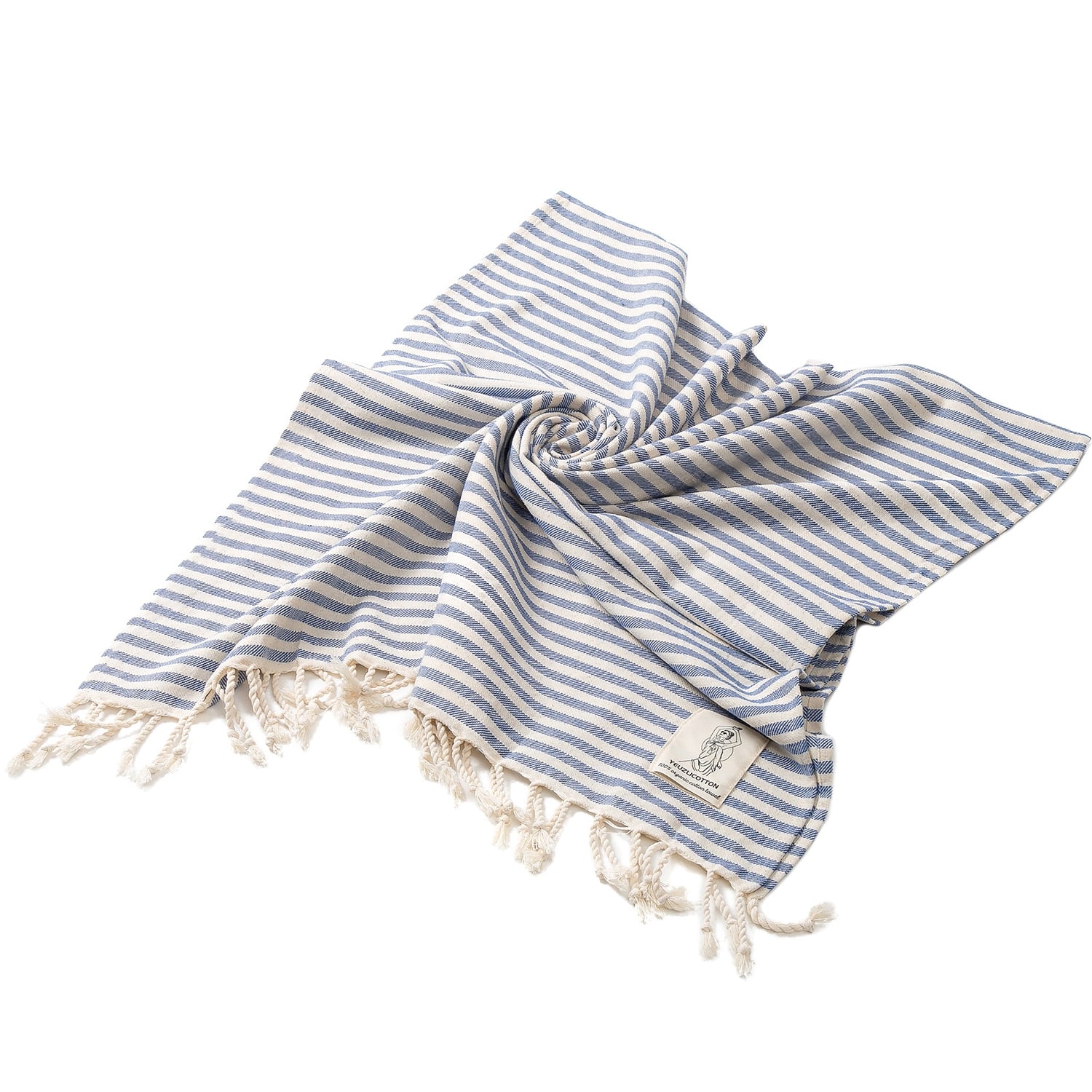 Serviette de plage 100% coton avec son sac à dos