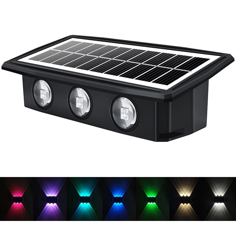 Lampe Solaire - Eclairage Multicolore