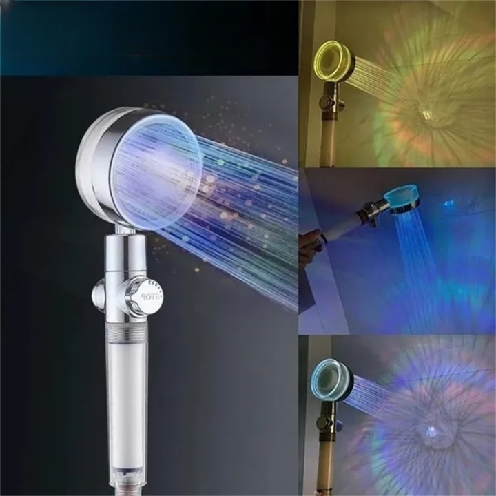 Pommeau de Douche avec Indicateur de Température