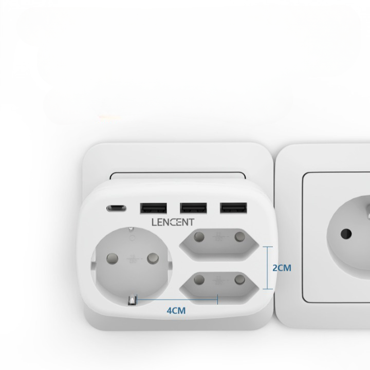 Multiprise Ultra Compacte 6 Appareils