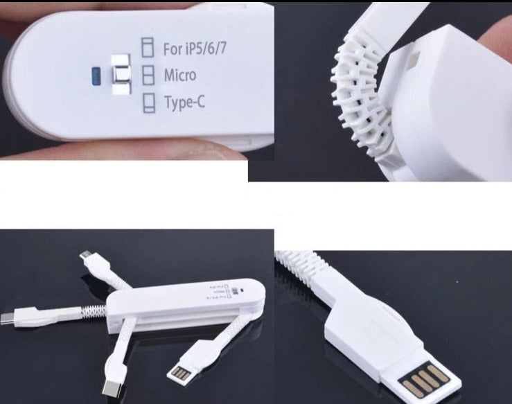 Chargeur Pliable 3 en 1