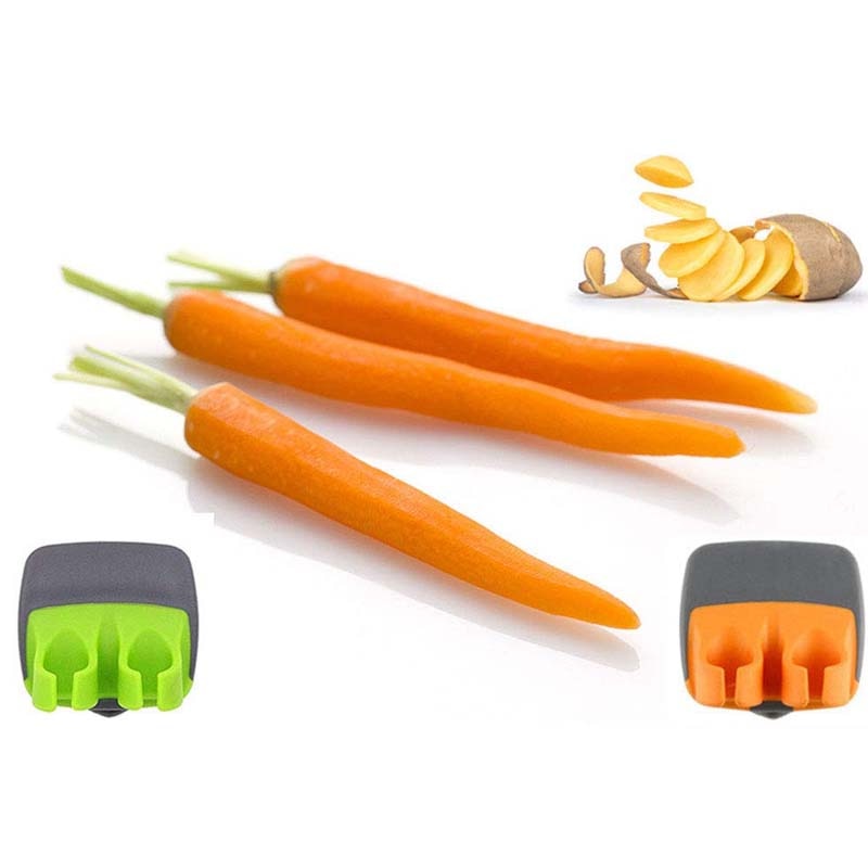 Lot de 2 Épluches Légumes Rapides