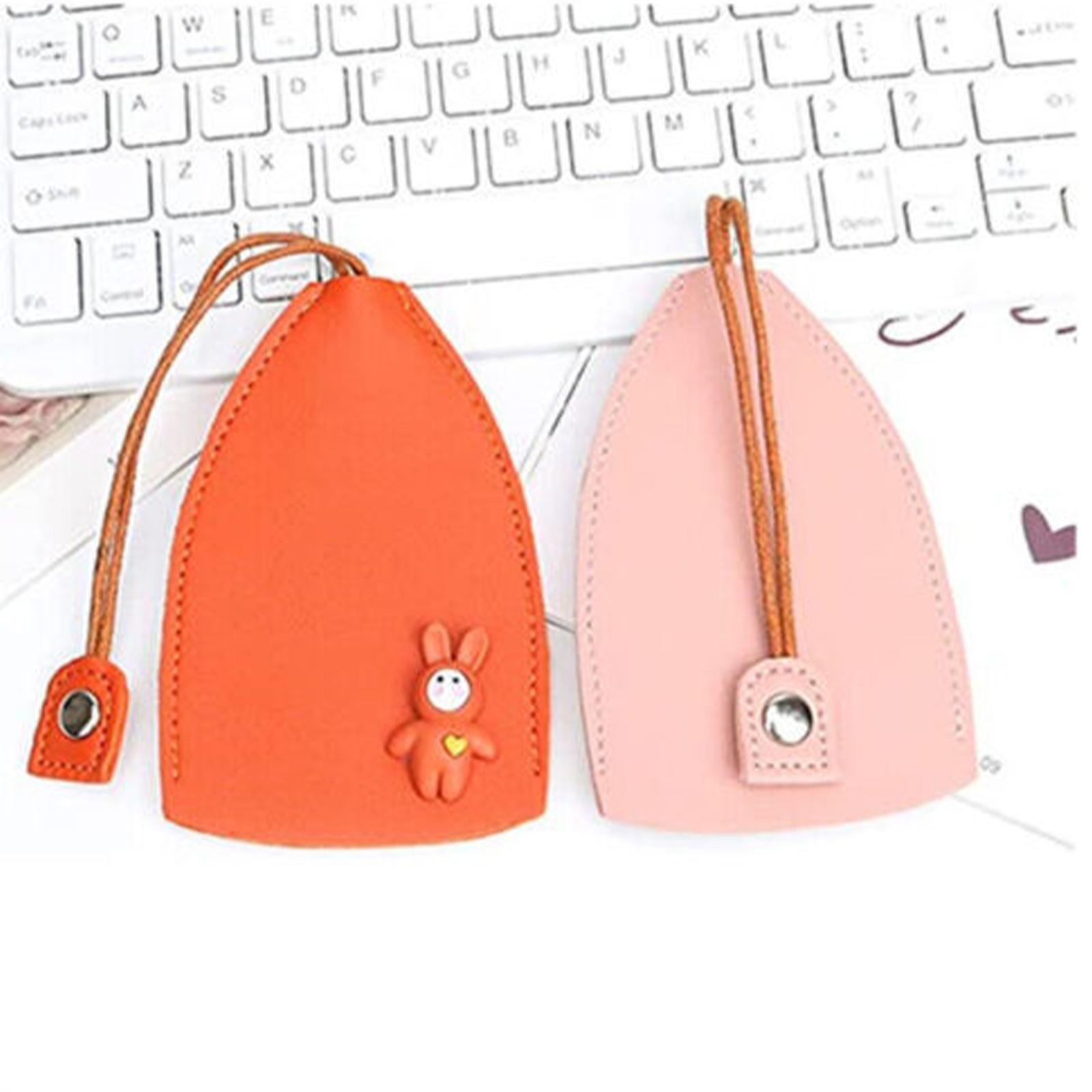 Lot de 3 Etuis de Porte Clés en Cuir PU