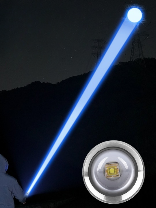 Lampe de Poche Fluorescente - Batterie Externe