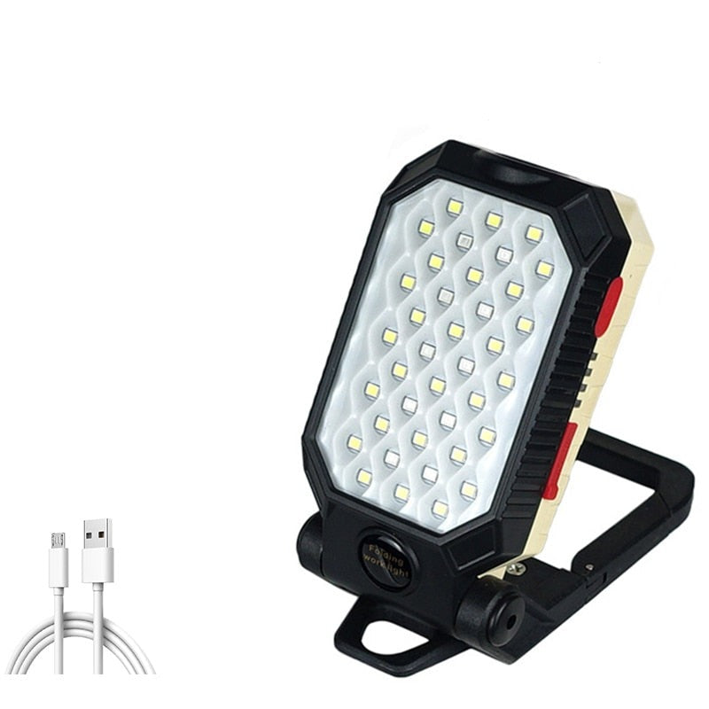Lampe de Poche Pliable Magnétique