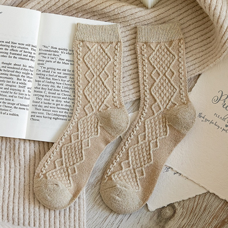 Lot de 3 Paires de chaussettes torsadées